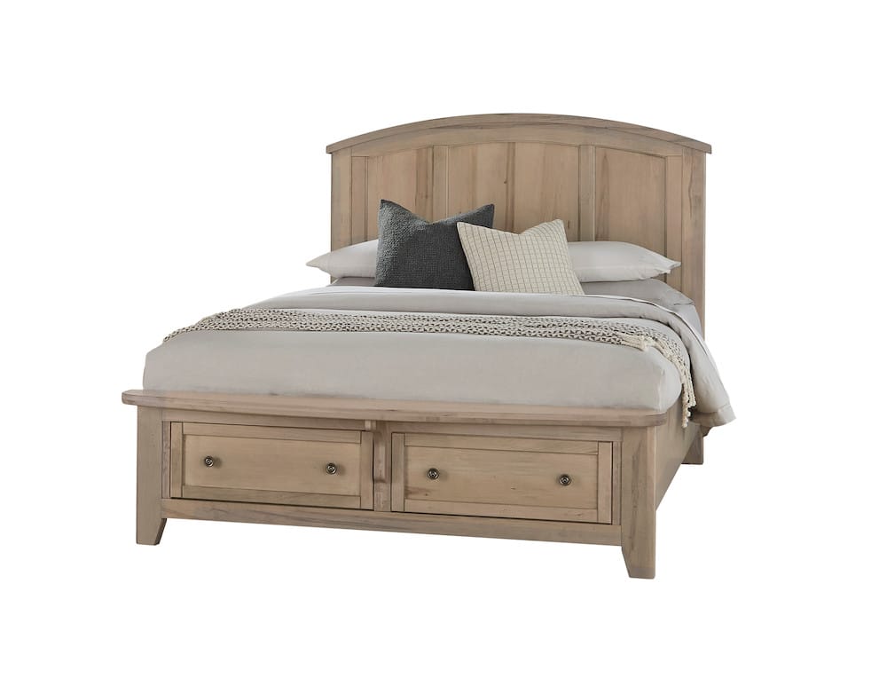 Vaughan Bassett - Woodbridge - King Arch Bed With Storage Footboard - 821-667-066B-502-666  view 1