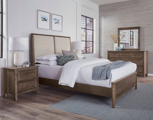 Vaughan Bassett - Woodbridge - King Upholstered Bed-Grey - 820-661-166-062-922-MS1  view 2