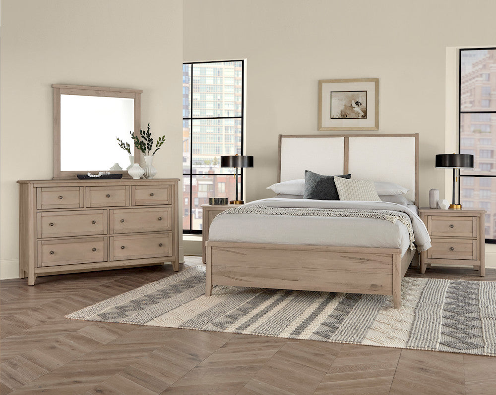 Vaughan Bassett - Woodbridge - King Upholstered Bed-White - 821-661-166-061-922-MS1  view 3