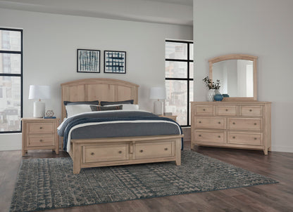Vaughan Bassett - Woodbridge - Nightstand - 2 Drwr - Clear Maple - 822-227  view 4