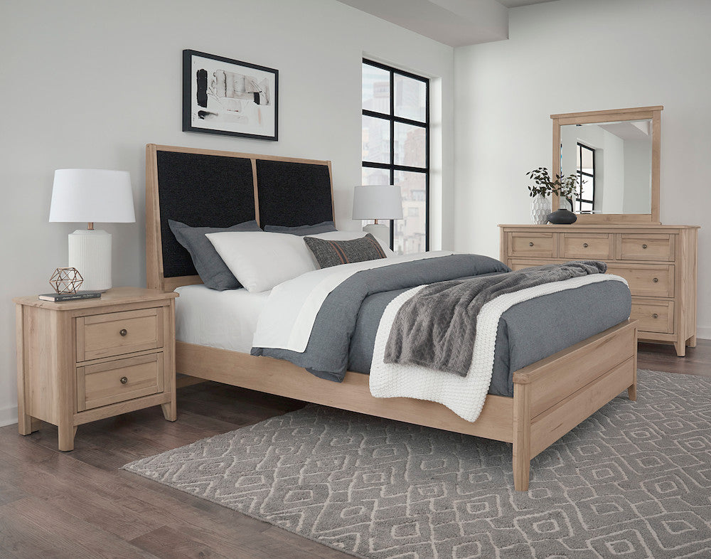 Vaughan Bassett - Woodbridge - Nightstand - 2 Drwr - Clear Maple - 822-227  view 8