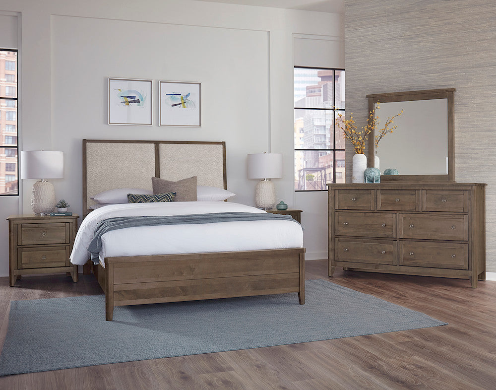 Vaughan Bassett - Woodbridge - Nightstand - 2 Drwr - Dark Cashmere - 820-227  view 9