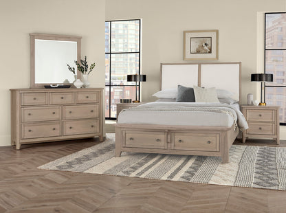 Vaughan Bassett - Woodbridge - Nightstand - 2 Drwr - Shadow Grey - 821-227  view 5