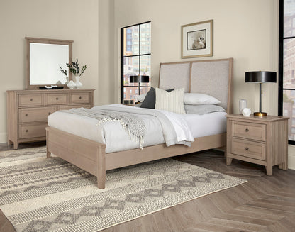 Vaughan Bassett - Woodbridge - Nightstand - 2 Drwr - Shadow Grey - 821-227  view 9