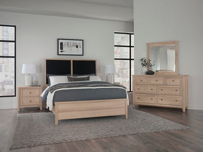 Vaughan Bassett - Woodbridge - Queen Upholstered Bed-Black - 822-551-155-053-922  view 4