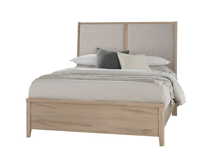 Vaughan Bassett - Woodbridge - Queen Upholstered Bed-Grey - 821-551-155-052-922  view 1
