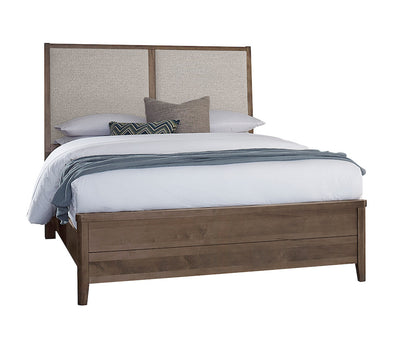 Vaughan Bassett - Woodbridge - Queen Upholstered Bed-Grey - 821-551-155-052-922  view 5
