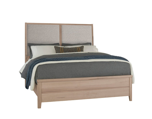Vaughan Bassett - Woodbridge - Queen Upholstered Bed-Grey - 822-551-155-052-922  view 1