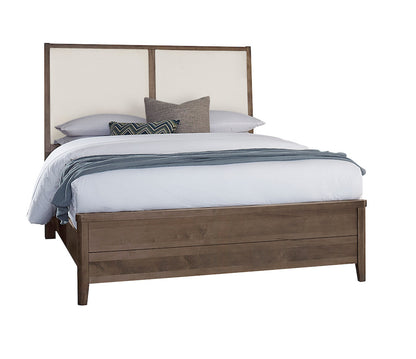 Vaughan Bassett - Woodbridge - Queen Upholstered Bed-White - 820-551-155-051-922  view 1