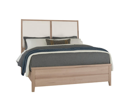Vaughan Bassett - Woodbridge - Queen Upholstered Bed-White - 822-551-155-051-922  view 1
