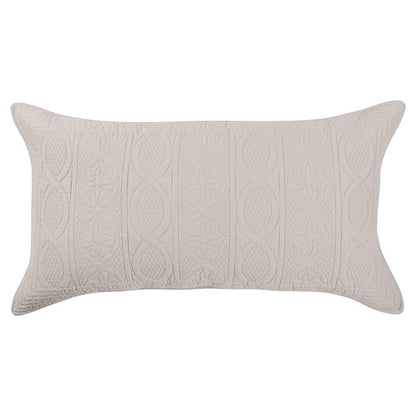 Villa by Classic Home - Anessa Linen Blend King Sham - Beige - V240003 veiw 1