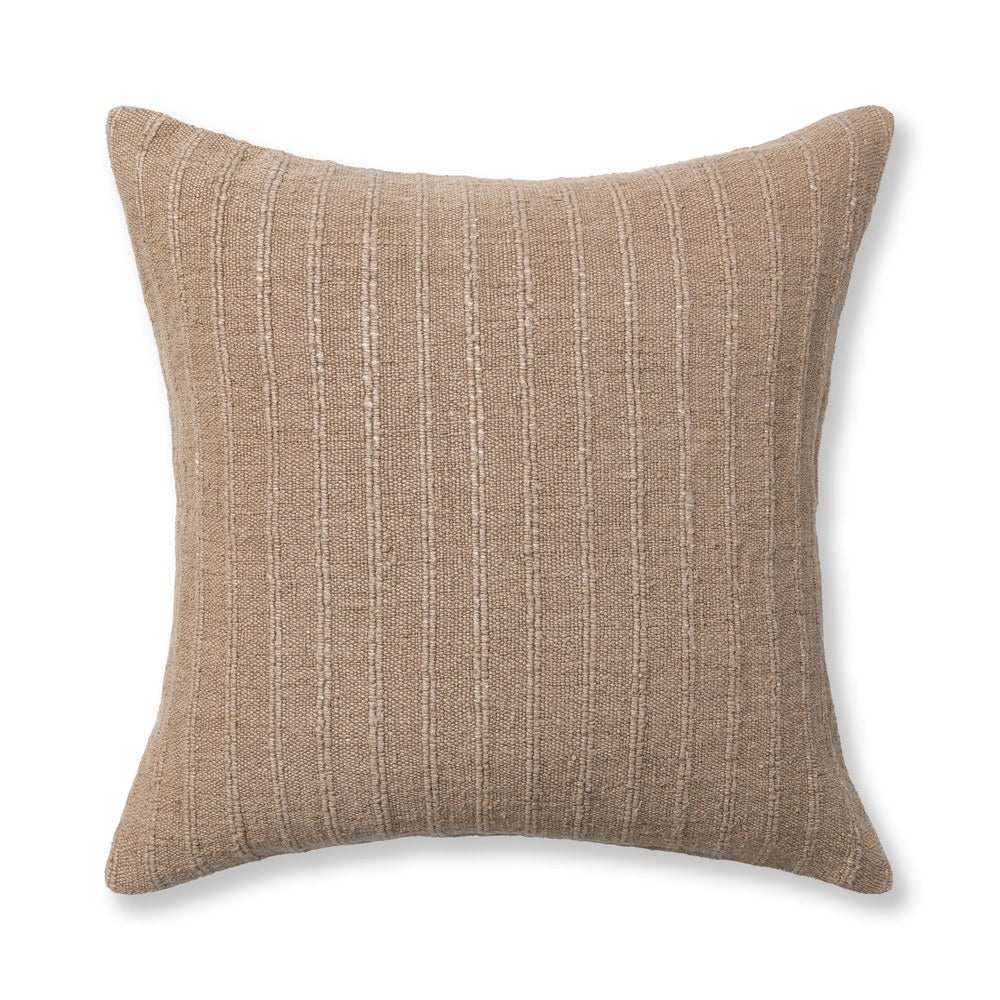 Villa by Classic Home - Ansel Linen Natural 22x22 Throw Pillow - Beige - V340032 view 1