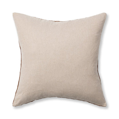Villa by Classic Home - Ansel Linen Pecan Brown 22x22 Throw Pillow - V340033 view 2