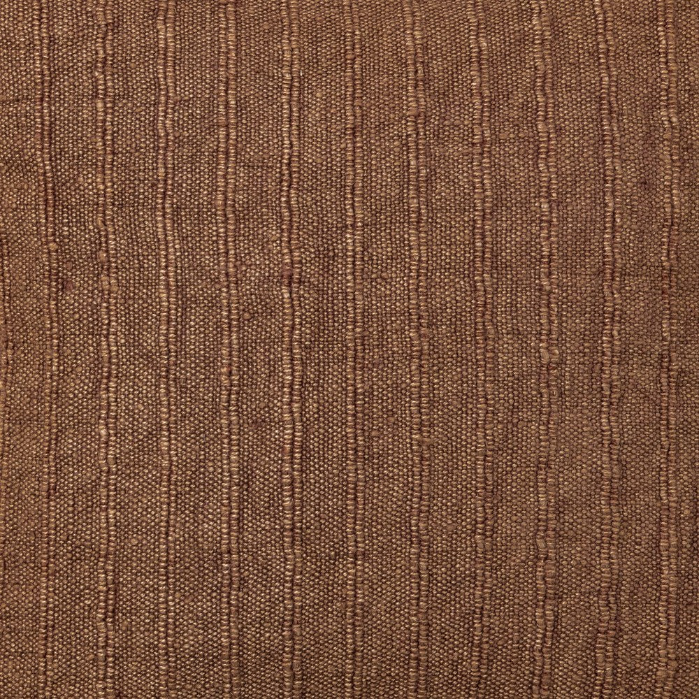 Villa by Classic Home - Ansel Linen Pecan Brown 22x22 Throw Pillow - V340033 view 5