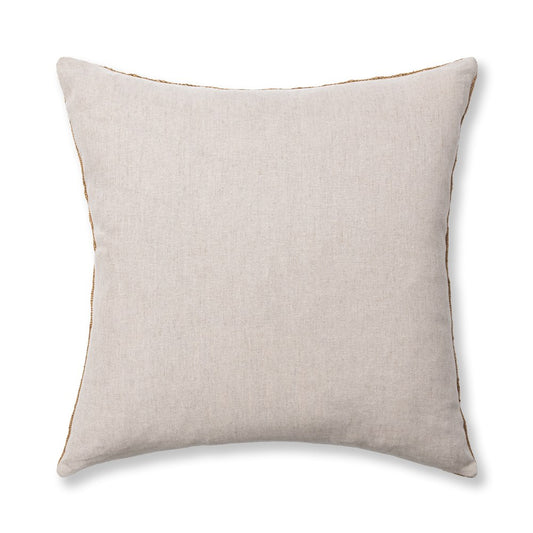 Villa by Classic Home - Ansel Linen Tawny Gold 22x22 Throw Pillow - Yellow - V340035 view 2
