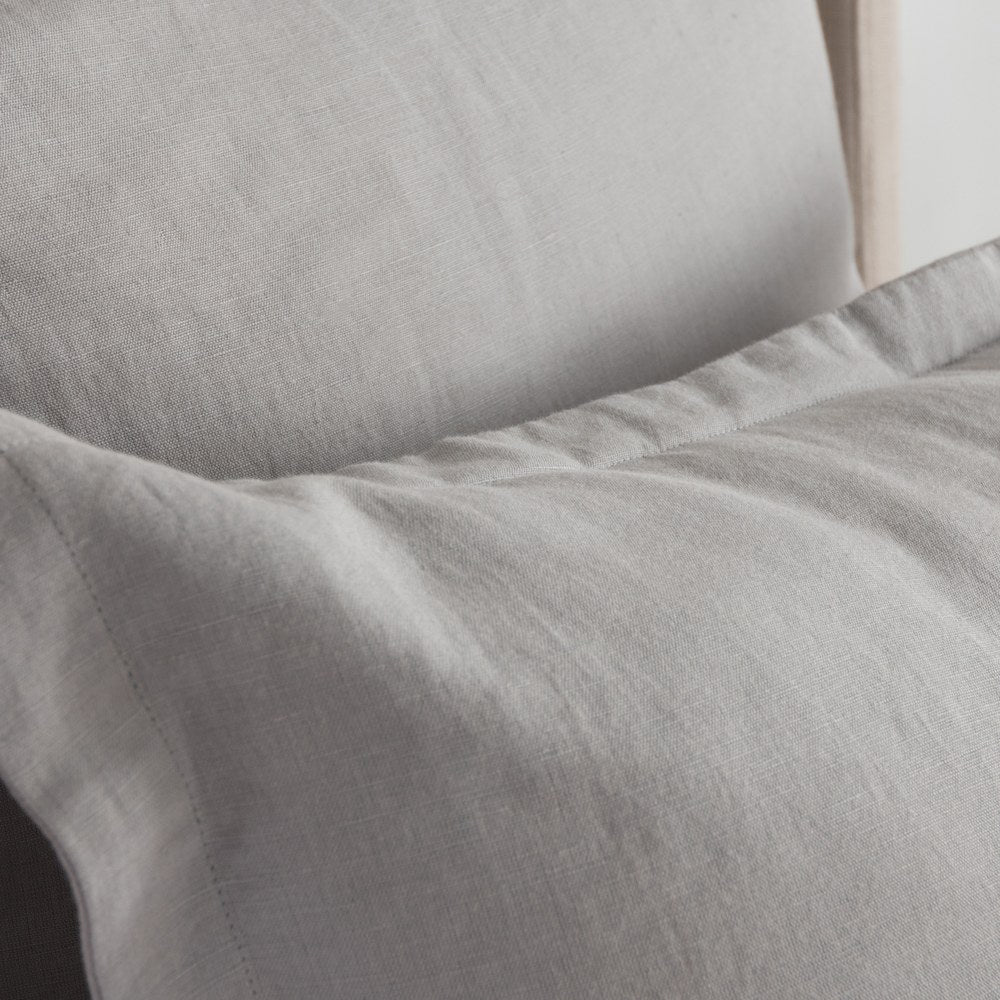 Villa by Classic Home - Arcadia Queen Duvet Cover - Gray - V200006 view 2