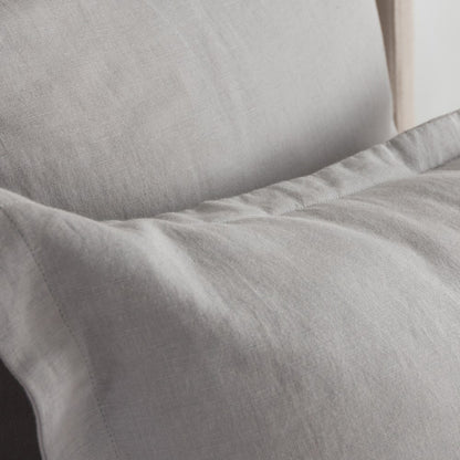 Villa by Classic Home - Arcadia Queen Duvet Cover - Gray - V200006 view 2