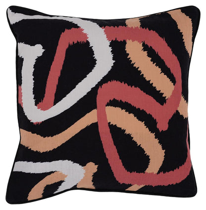 Villa by Classic Home - Atlas 22x22 Fabric Throw Pillow - Multicolor - VO20021 veiw 1
