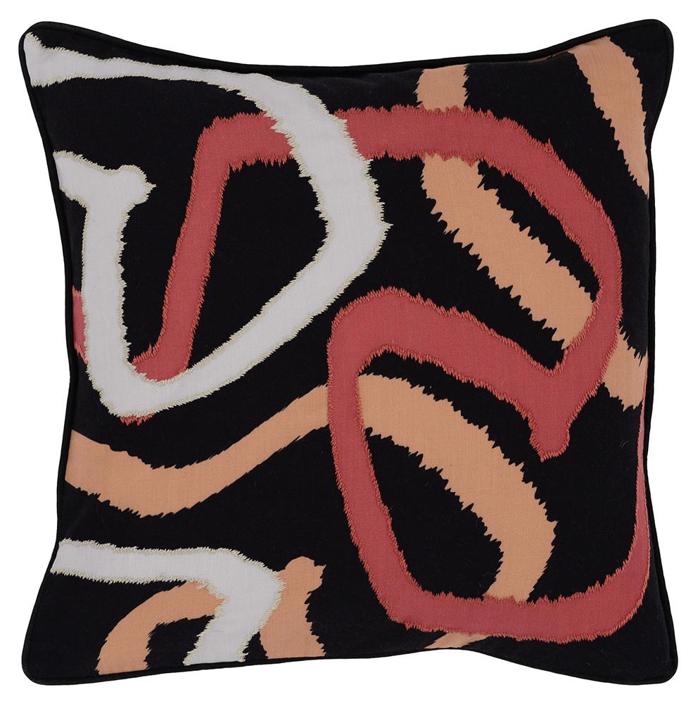 Villa by Classic Home - Atlas 22x22 Fabric Throw Pillow - Multicolor - VO20021 veiw 2