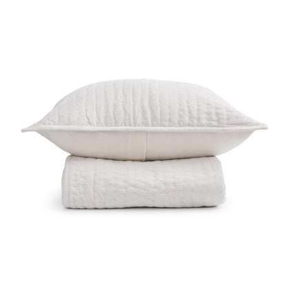 Villa by Classic Home - Bari 2-Piece Twin Quilt Set - Cloud - BEDQ545T view 1