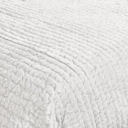 Villa by Classic Home - Bari 2-Piece Twin Quilt Set - Cloud - BEDQ545T view 3