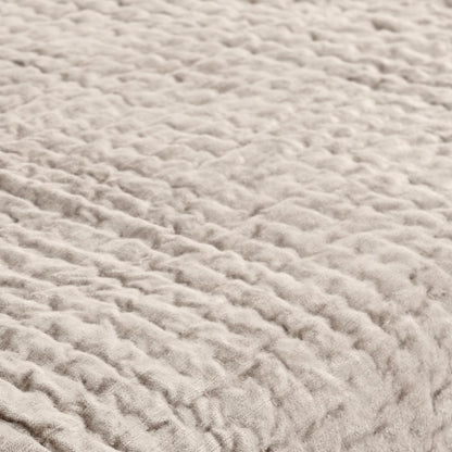 Villa by Classic Home - Bari 2-Piece Twin Quilt Set - Pebble Beige - BEDQ544T view 4