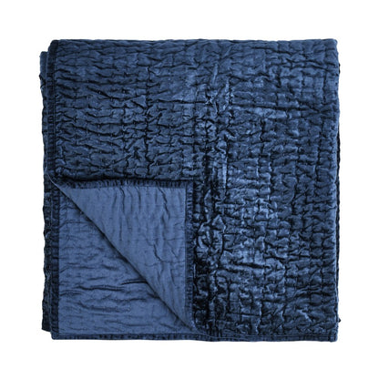 Villa by Classic Home - Bari 4-Piece King Quilt Set - Blue - BEDQ510K view 1