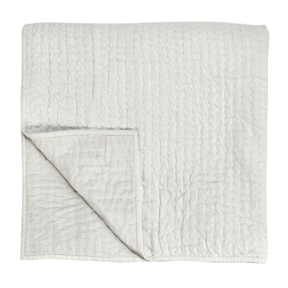 Villa by Classic Home - Bari 4-Piece King Quilt Set - Cloud - BEDQ421K view 1