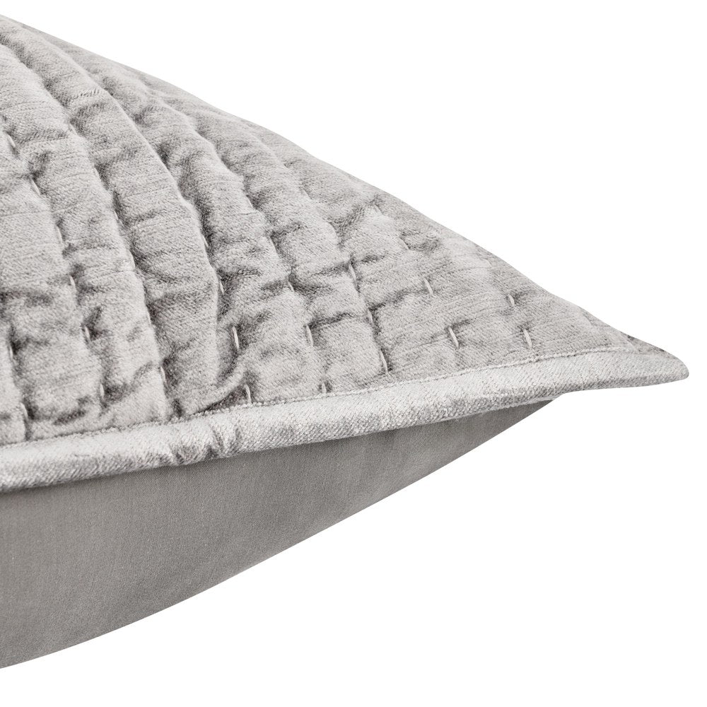 Villa by Classic Home - Bari 4-Piece King Quilt Set - Gray - BEDQ504K view 4