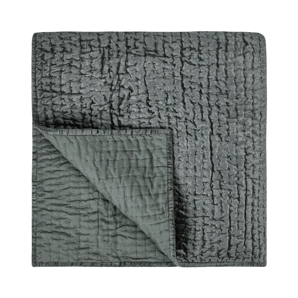 Villa by Classic Home - Bari 4-Piece King Quilt Set - Green - BEDQ509K view 1