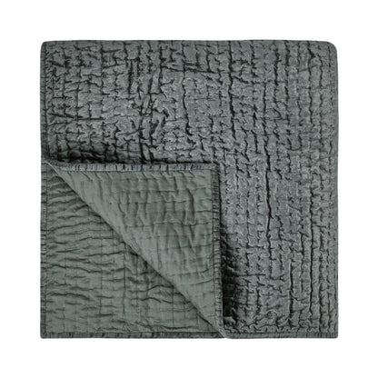 Villa by Classic Home - Bari 4-Piece King Quilt Set - Green - BEDQ509K view 1