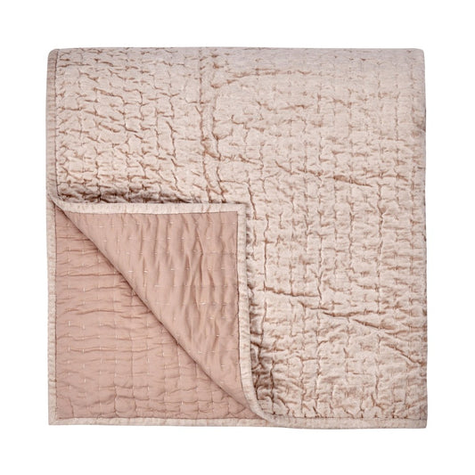 Villa by Classic Home - Bari 4-Piece King Quilt Set - Pink - BEDQ520K view 1