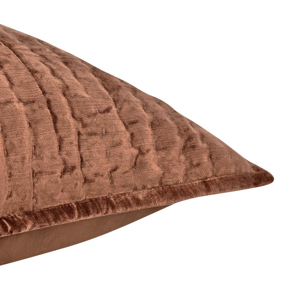 Villa by Classic Home - Bari 4-Piece King Quilt Set - Terracotta - BEDQ523K view 4