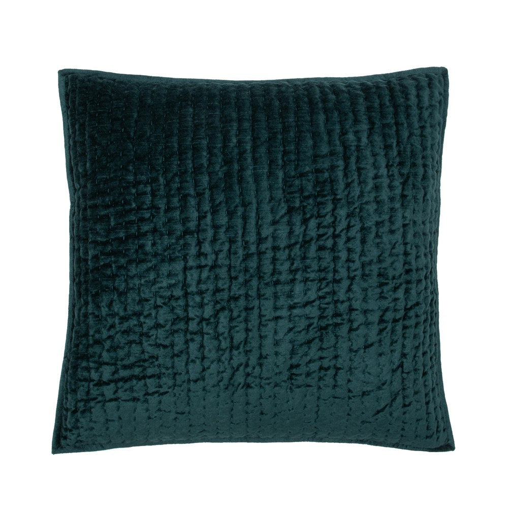 Villa by Classic Home - Bari Euro Sham - Emerald Green - V310003 view 1