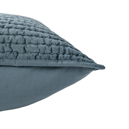 Villa by Classic Home - Bari Euro Sham - Stone Blue - V310085 view 3
