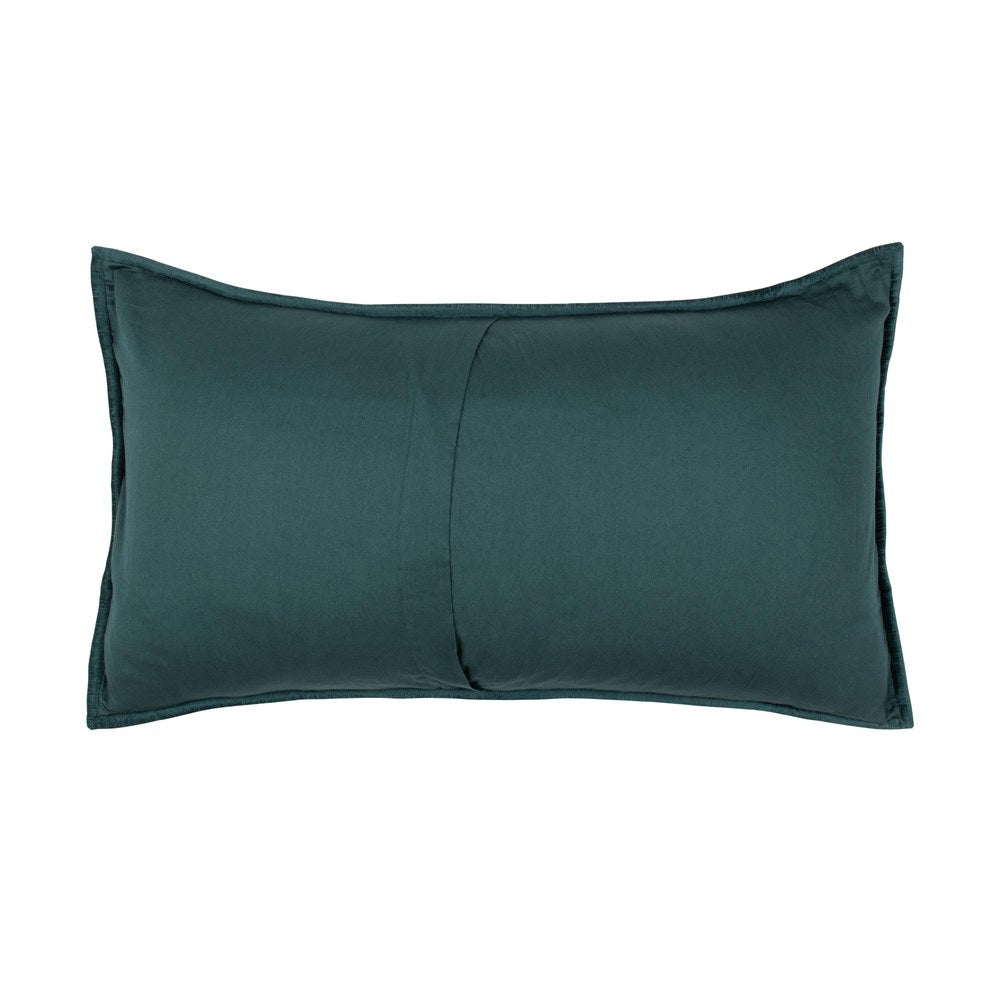Villa by Classic Home - Bari King Sham - Emerald Green - V310002 view 2