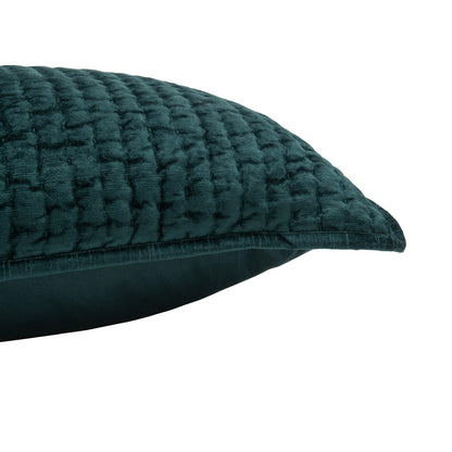 Villa by Classic Home - Bari King Sham - Emerald Green - V310002 view 3
