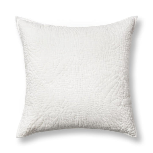 Villa by Classic Home - Berkshire Linen Euro Sham - White - V340047 view 1