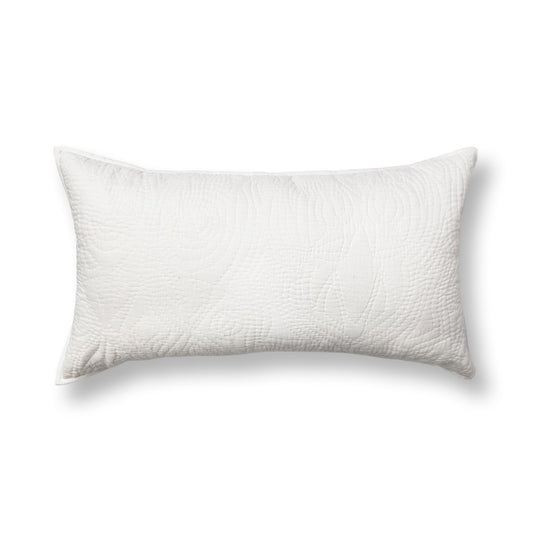 Villa by Classic Home - Berkshire Linen King Sham - White - V340048 view 1