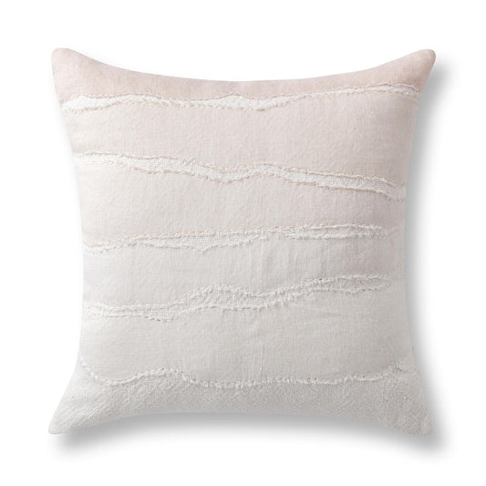 Villa by Classic Home - Bikram 22x22 Throw Pillow - Ivory/Natural - V330045 view 1