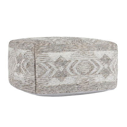 Villa by Classic Home - Caravan Performance Fabric Pouf - Gray - VP10030 veiw 1