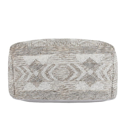 Villa by Classic Home - Caravan Performance Fabric Pouf - Gray - VP10030 veiw 2
