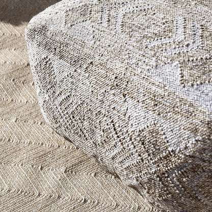 Villa by Classic Home - Caravan Performance Fabric Pouf - Gray - VP10030 veiw 5