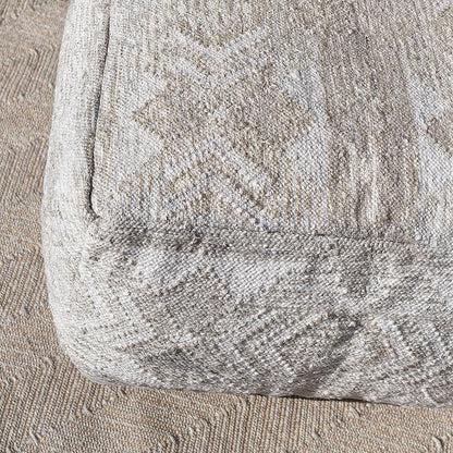 Villa by Classic Home - Caravan Performance Fabric Pouf - Gray - VP10030 veiw 6