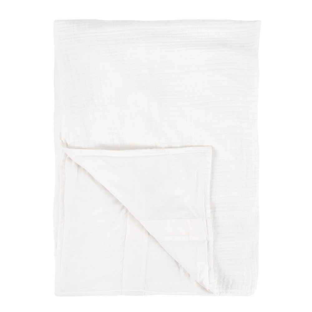Villa by Classic Home - Cardiff 3-Piece Queen Duvet Set - White - BEDD347Q view 1
