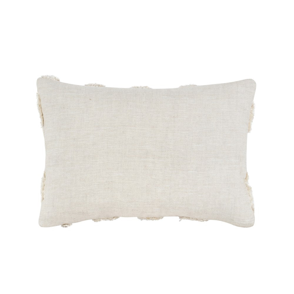 Villa by Classic Home - Caro Ivory 14x20 Throw Pillow - White - V240139 view 3