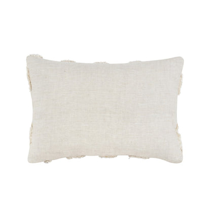 Villa by Classic Home - Caro Ivory 14x20 Throw Pillow - White - V240139 view 3