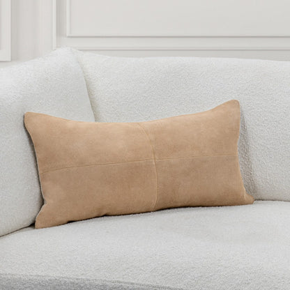 Villa by Classic Home - Clemson Suede 14x26 Throw Pillow - Brown - V340010 view 3