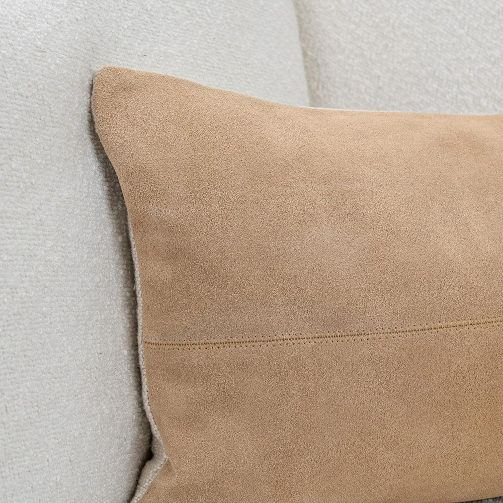 Villa by Classic Home - Clemson Suede 14x26 Throw Pillow - Brown - V340010 view 4