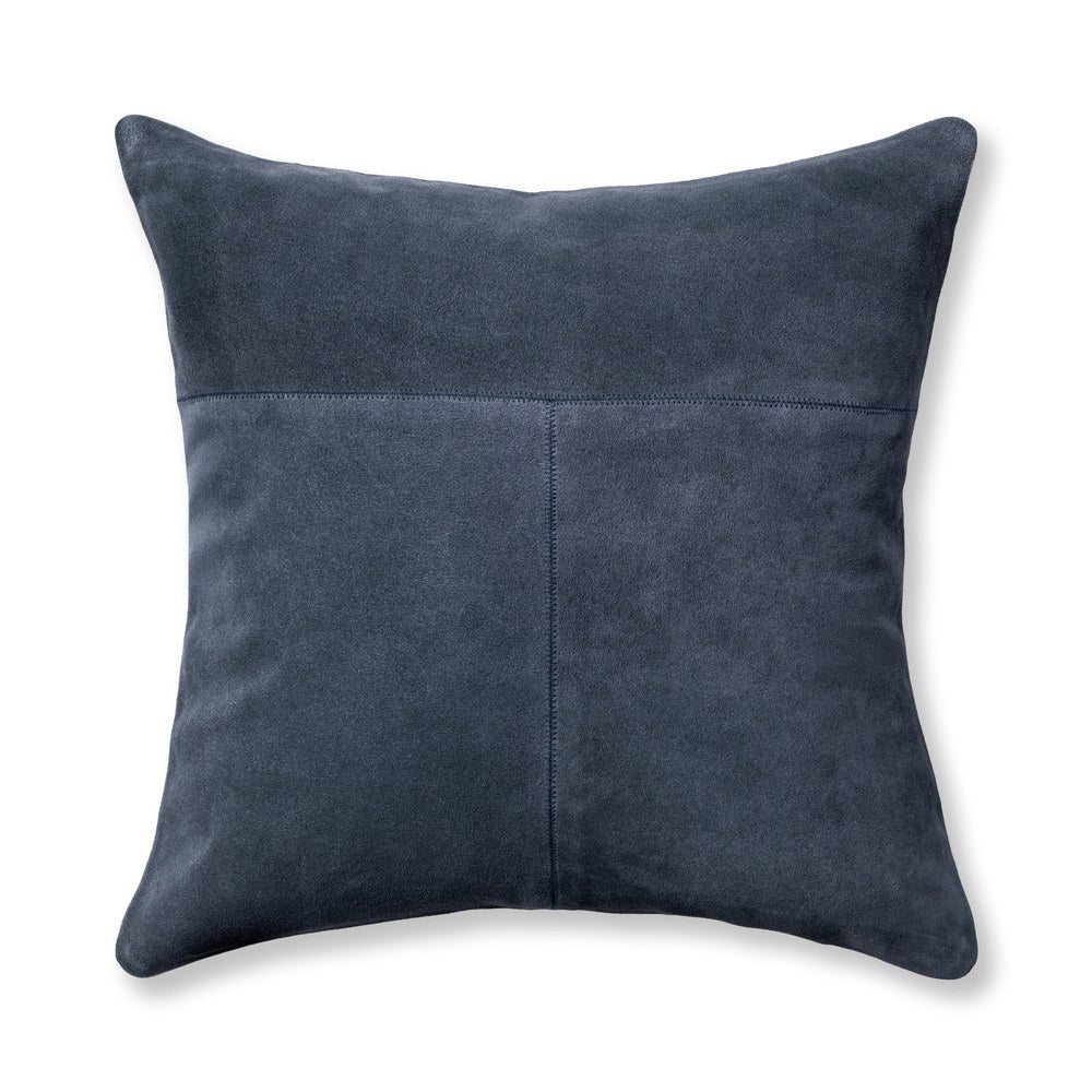 Villa by Classic Home - Clemson Suede Inkstone Blue 22x22 Throw Pillow - V340026 view 1